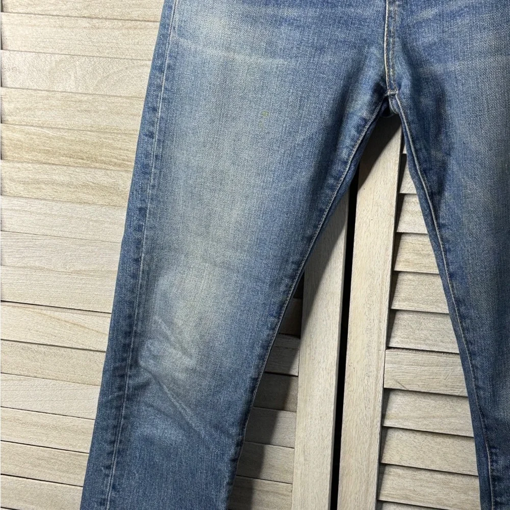 Veronica Beard Mid Rise Skinny Jeans 28 Light Wash Designer Stretch Denim Luxe
